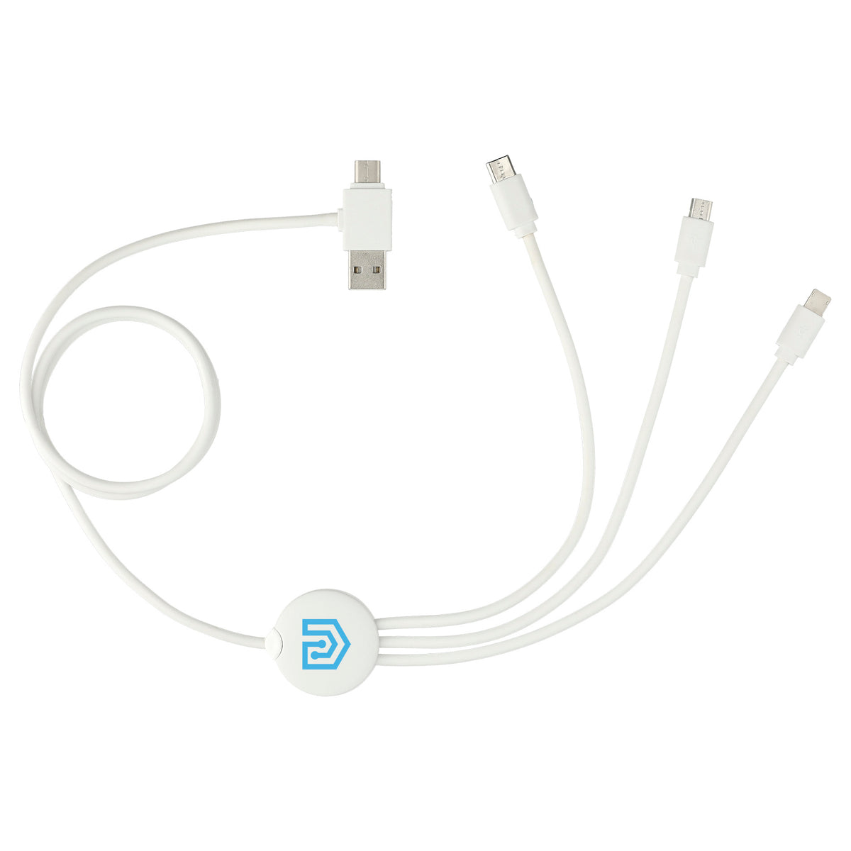 5-in-1 Charging Cable with Antimicrobial Additives